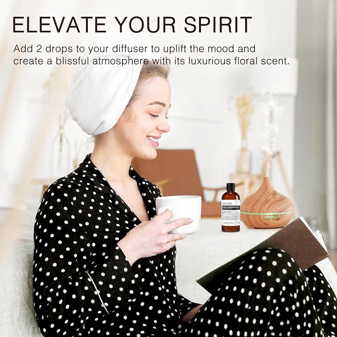 Neroli Essential Oil 100ML, 100% Pure Neroli Oil Aromatherapy Oil for Diffuser, Skin Care, Hair Care, Massage, Yoga, Home, Soap and Candle Making