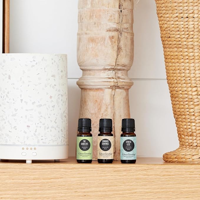 Edens Garden Top Essential Oil Blends 24 Set – 100% Pure Therapeutic Grade, Undiluted: Natural Aromatherapy Kit for Skin Care, Diffuser, Yoga, Massage & Wellness – Gift for Men & Women, 10 ml/ 24 Pack