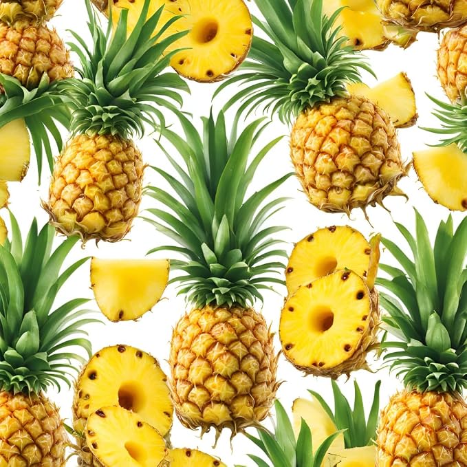 1OAK Pineapple Candle - Tropical Candle - Soy Wax Scented Candles (Pineapple) - Soy Candles for Home Scented - Hand-Poured (7oz.)