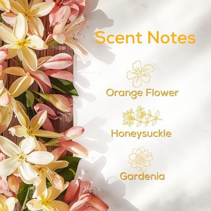 Scent Fill Honeysuckle Plug in Air Freshener, Scented Oil Refills, 2 Refills + Diffuser