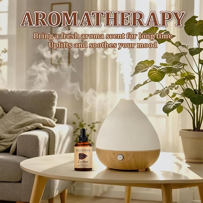 Coffee Essential Oil 120ML - 100% Pure and Natural Oils for Aromatherapy Diffuser - 4 Fl Oz/Coffee