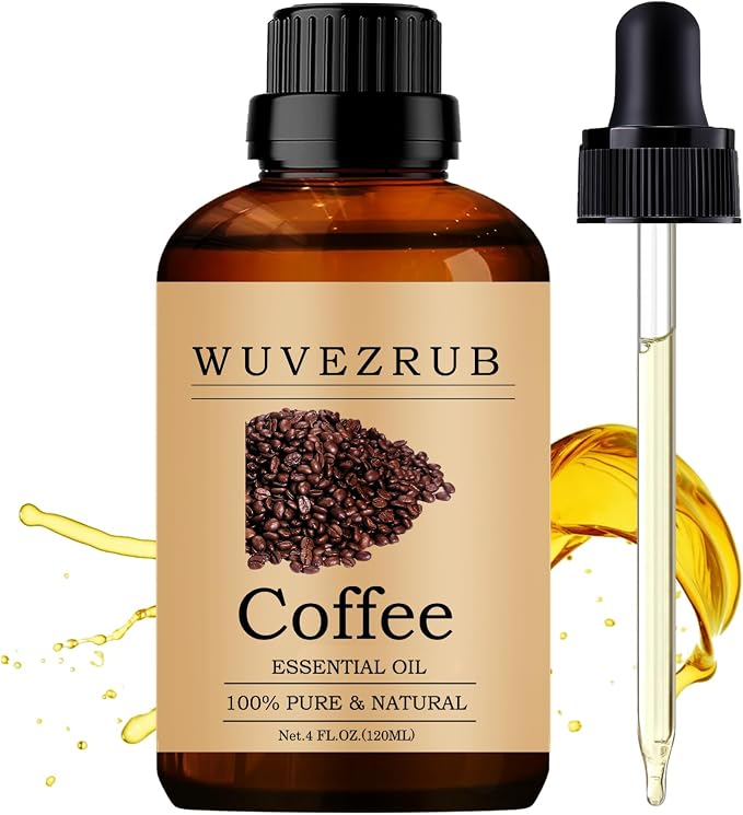 Coffee Essential Oil 120ML, 100% Pure and Natural for Aromatherapy Diffuser - 4 Fl Oz