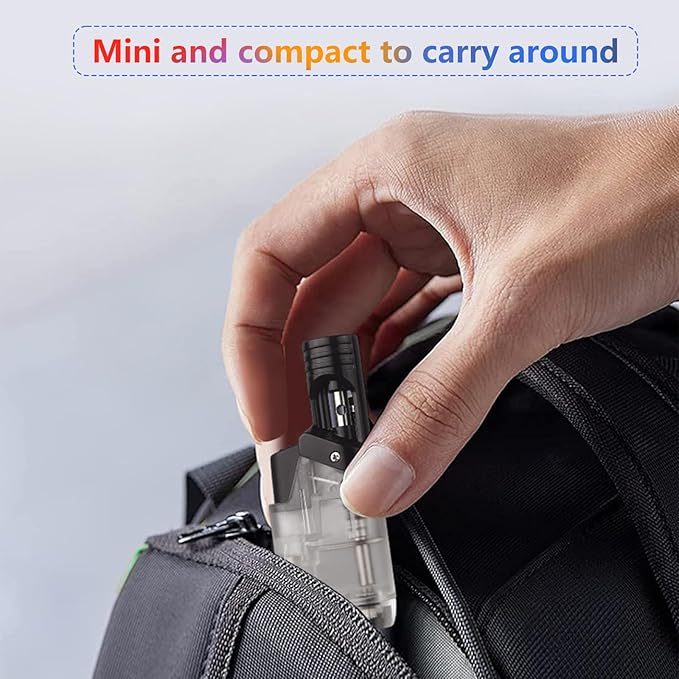Torch Lighter, 2 Pack Mini Butane Refillable Jet Flame Torch Lighters, Windproof for Candles Grill BBQ Fireworks Camping (Butane Not Included)