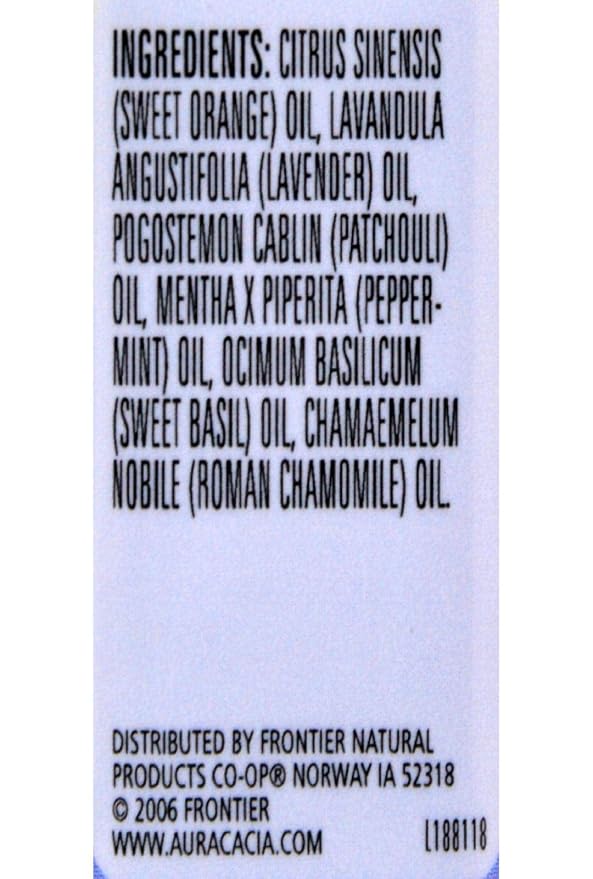 Aura Cacia Chill Pill Essential Oil Blend | GC/MS Tested for Purity | 15ml (0.5 fl. oz.)