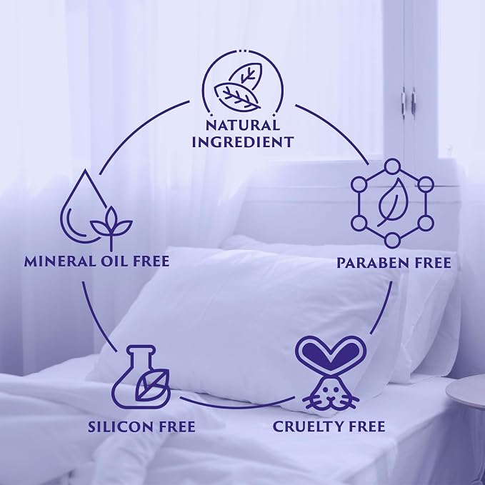 Lavender & Chamomile Sleep Spray with Melatonin – Natural Pillow Mist for Deep Sleep, Warm & Grounding Bed Spray for Adults, Gifts for Teen Girls and Women