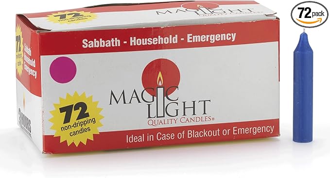 Household 8/72's Candle Red (Pink)