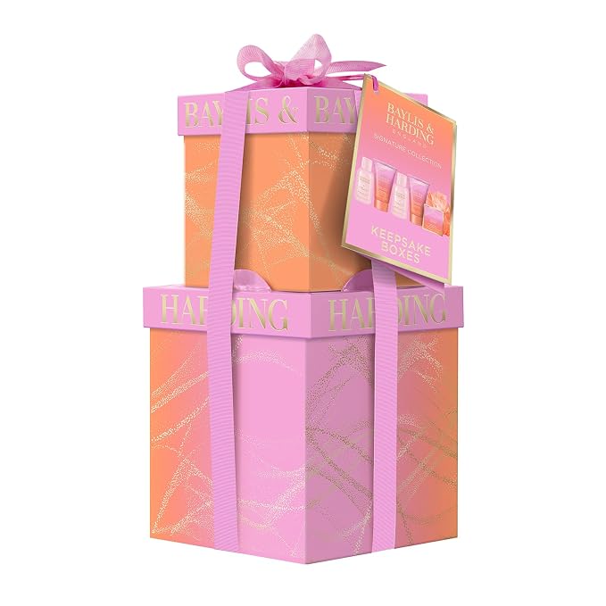 Baylis & Harding Jojoba, Vanilla & Almond Oil Luxury Pamper Present Gift Set For Women - Vegan Friendly