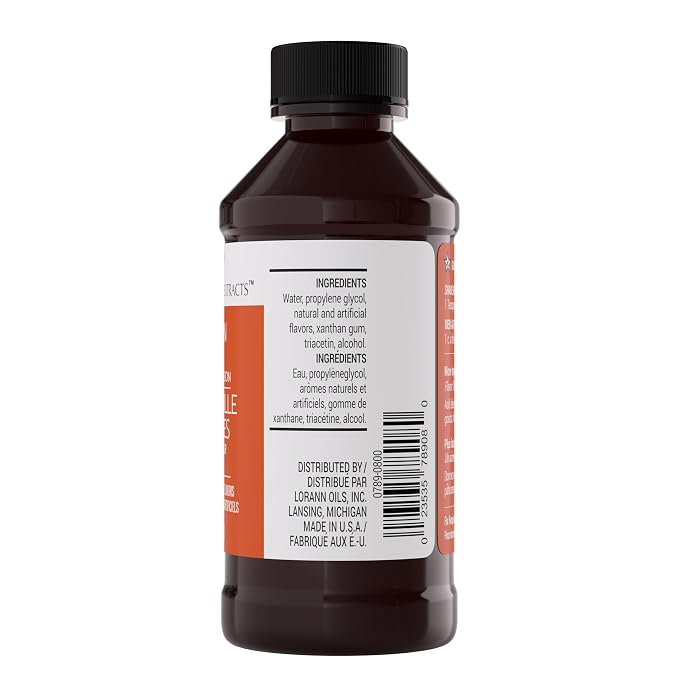 Lorann Oils Pumpkin Spice Bakery Emulsion: Genuine Pumpkin Spice Blend, Perfect for Boosting Fall Flavors in Cakes, Cookies & Desserts, Gluten-Free, Keto-Friendly, Pumpkin Spice Flavoring Essential
