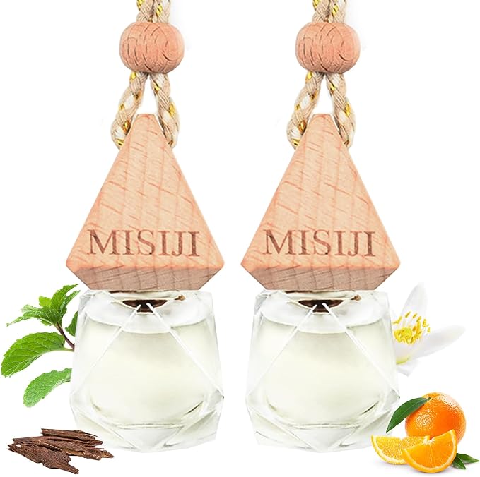 Hanging Car Air Freshener-Empire State,Long Lasting Fragrance Car Scents,Car Decorations