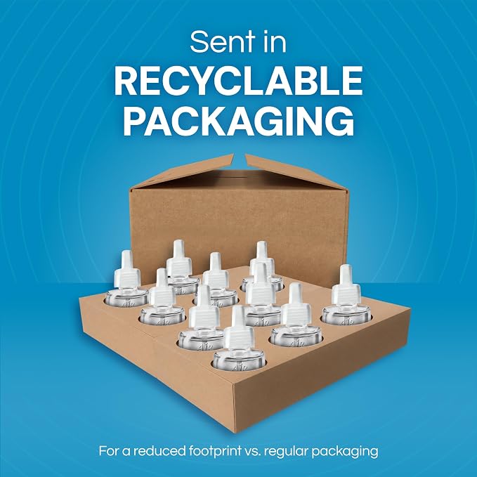 Air Wick Plug-In Scented Oil Refills, 10 Count, Fresh Waters, Air Freshener, Essential Oils, Eco Friendly