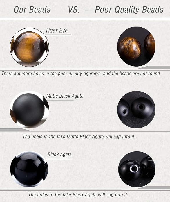 Men Women 8mm Natural Stone Lava Rock Diffuser Bracelet Elastic Yoga Agate Beads Bracelet Bangle