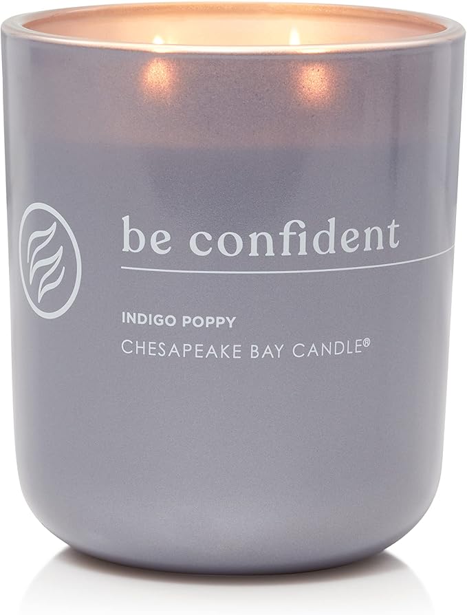 Chesapeake Bay Candle Intentions Collection Candle Be Confident: You are enough (Indigo Poppy) 13 oz Home Décor