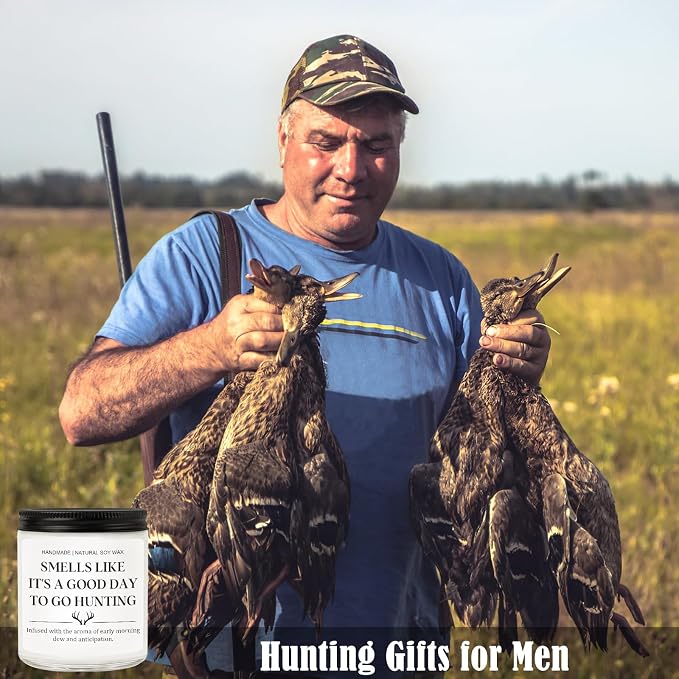 Hunting Gifts for Men & Women - Unique Hunting Gifts, Best Gift Ideas for Hunters, Boys, Dad, Boyfriend, Cool Hunter Decor Present for Fathers Day, Birthday, Christmas, Special Occasions