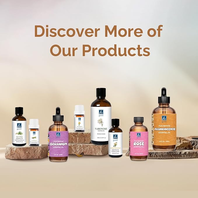 Gm Gumili White Tea Diffuser Oil - Pure Natural Fragrance for Aromatherapy, Perfume Making, Candles, Soap, Room Spray, Diffuser Blends - Organic, 10mL Undiluted - Pack of 2