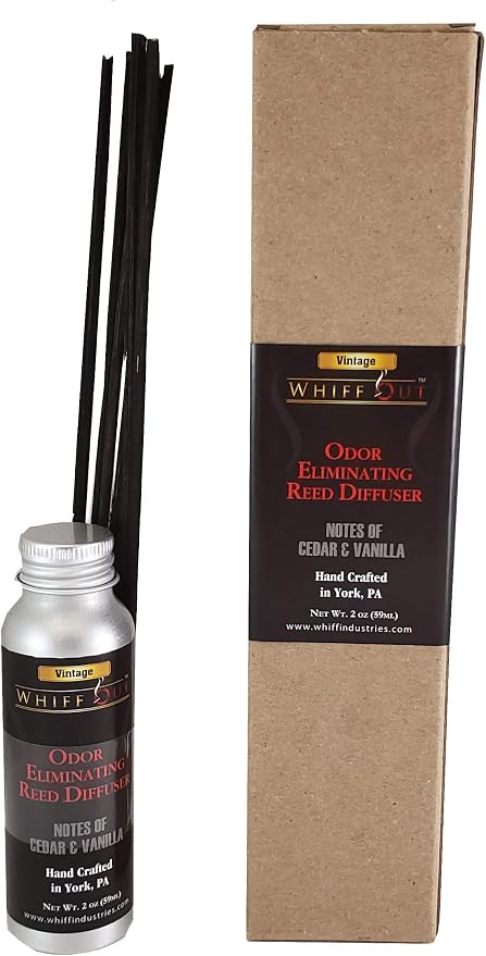 WHIFF OUT ODOR ELIMINATING REED DIFFUSER ( Vintage ) Scent