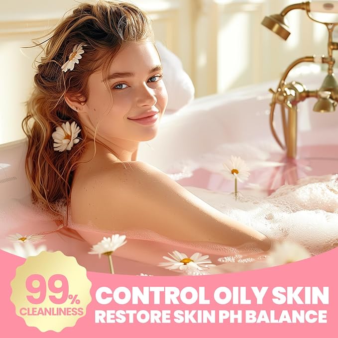 Self Care Gifts for Women, Spa Luxetique 8pcs Daisy Bath and Body Gift Baskets for Her, Bath Set with Bubble Bath, Lotion, Mothers Day Gifts for Mom