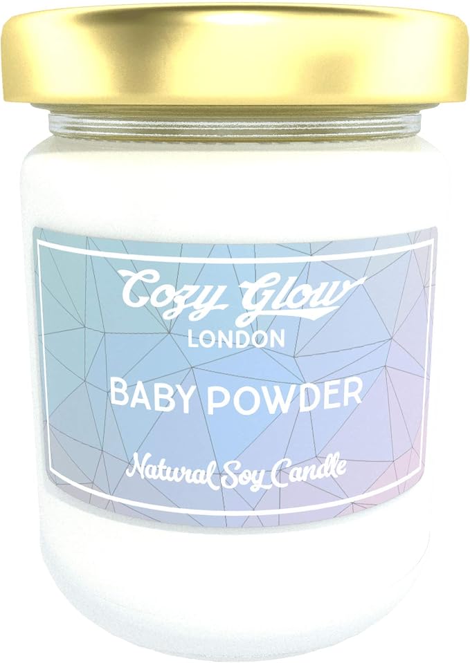 Cozy Glow Baby Powder Large Soy Candle