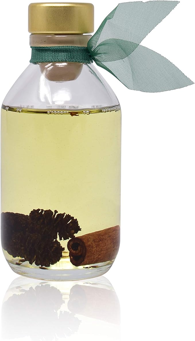 Cinnamon Pine Cones Diffuser Set, Luxury Home Fragrance, Room Scent | Pine cones, woods, and fir needles profile, entryway decor, guest bathroom, living room