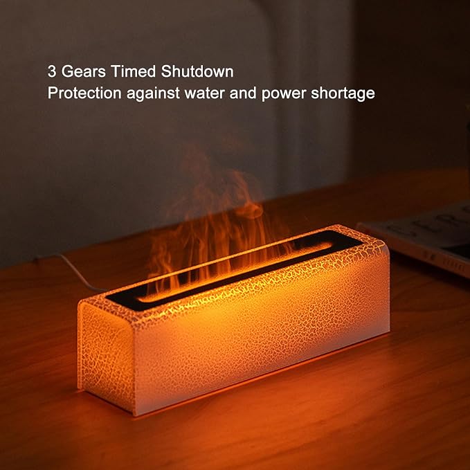 150ml Aromatherapy Machine Essential Oil Diffuser, Cool Mist Humidifier with 1H 3H 5H Timer, RGB Night Light for Bedroom Office Living Room, ABS Plastic Desktop Air (White)