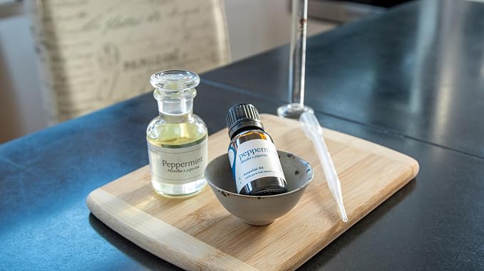 Aromatics International Premium Organic Peppermint Essential Oil 18ml | 100% Pure Essential Oil for Diffusion, Aromatherapy & Wellness Use