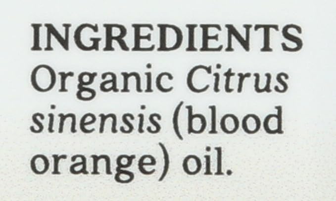 Aura Cacia, Blood Orange Organic, 0.25 Fl Oz