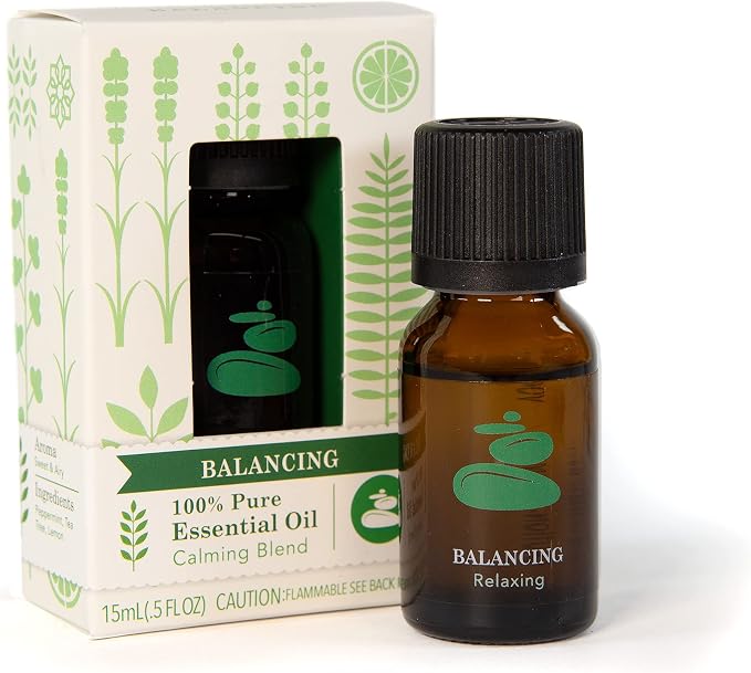 ScentSationals 100% Pure Essential Oils - All Natural Essential Oils Blend for Diffusers - Refreshing Aromatherapy Oils for Home or Office - 15 ml, Balancing