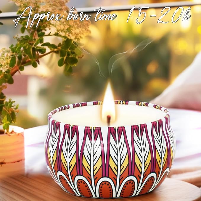 Candle Gifts for Women, 18 Packs Aromatherapy Candles, Scented Candles Gift Set for Women Gifts, Candles for Home Scented, Soy Wax Jar Candles, Retro Court Style - Exclusive for Nobles