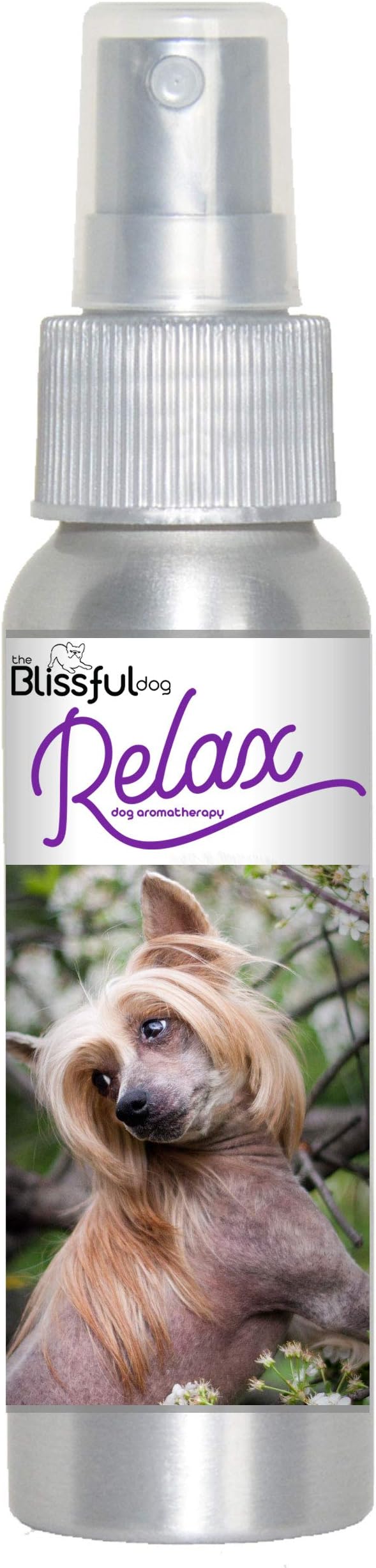 The Blissful Dog Chinese Crested Relax Dog Aromatherapy Spray for Your Dog's Anxiety