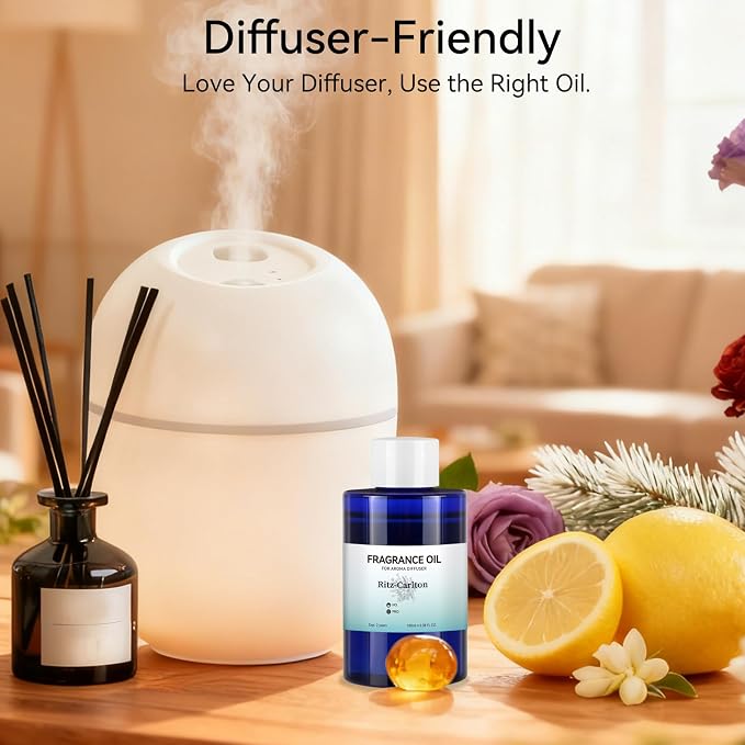 JEPEErbz Ritz Carlton Hotel Scent Essential Oil (100ml / 3.4oz), Essential Oils for Diffuser, Natural & Long-Lasting, Luxury Hotel Scent, Inspired by Premium Hospitality
