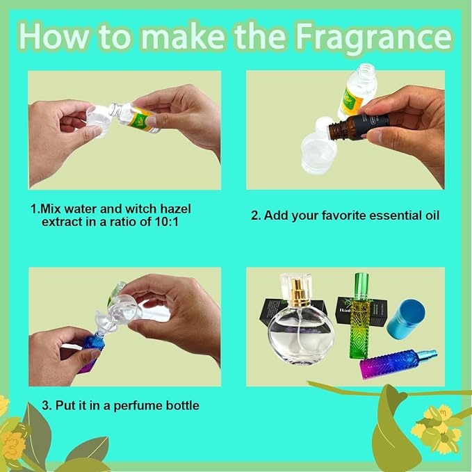 Perfume Making Kit- DIY Perfume Making Kits for Women, Make Your Own Scent with Essential Oil, Bottle, Fun Make Your Own Perfume, Fragrance Gifts for Women Girls