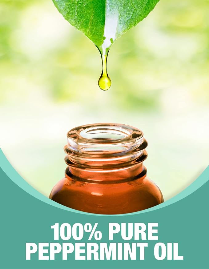 Ethereal Nature 100% Pure Oil, Peppermint, 1.01 Fluid Ounce