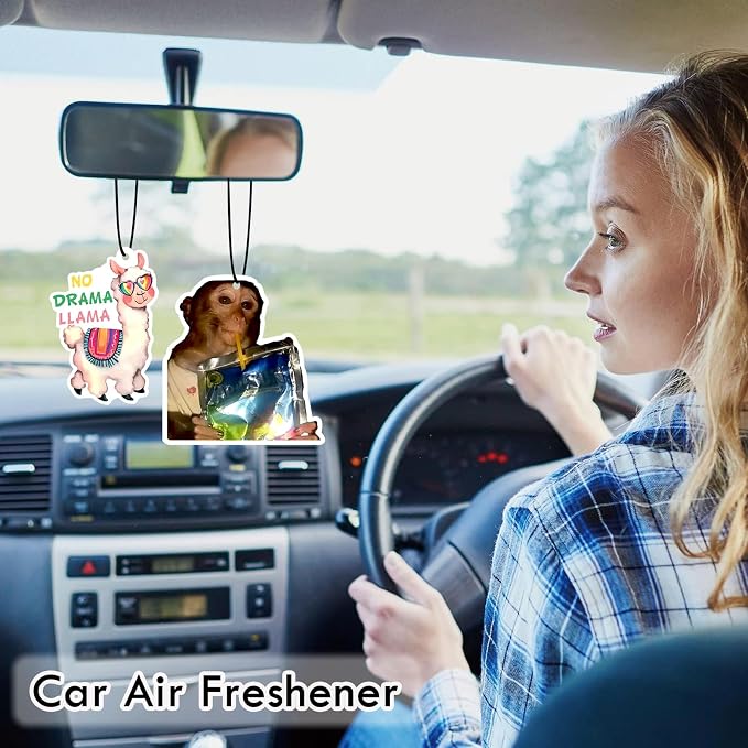 1PCS Car Air Fresheners,Bacon Car Air Fresheners for Cute Mirror Freshener Mirror Scented Hanging Cute Car Accessories Decor Interior Home,Bacon Gifts for Women Men Friends Wife