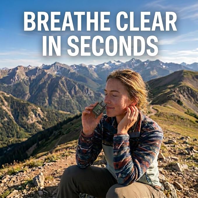 Z!NGHA Nasal Stick – Instant Clear Breathing & Sinus Relief | Strong Aromatherapy Inhaler with Natural Essential Oils | Portable Mood Boost & Mental Clarity Reset
