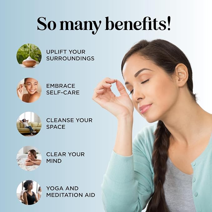 Breathe Essential Oil Roll On - Aromatherapy Essential Oil Roller with Invigorating Essential Oils - Refreshing Essential Oil Blend with Eucalyptus Peppermint Spearmint & Tea Tree Oils (2 Pack)