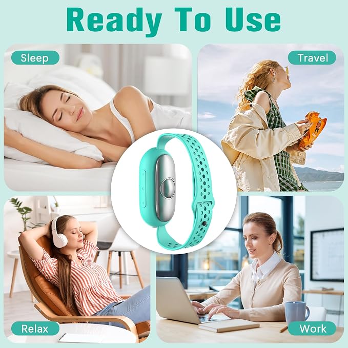 Gen2 Relaxation Device – Handheld Portable Sleep Device with Dual Mode Gentle Pulse, Wellness Tool for Calm, Focus & Better Rest, USB-C Rechargeable for Adults & Kids (Gen2 Green)