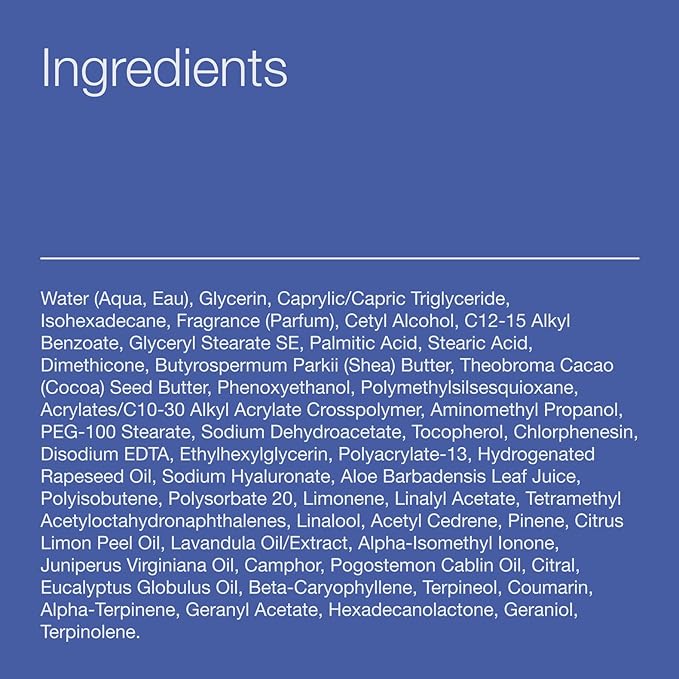 Bath & Body Works Men’s Body Cream, Ocean Scent, Ultimate Hydration Moisturizer with Shea Butter & Hyaluronic Acid for Dry Skin, Coastal Air & Cypress Scent, 8 oz - 1 Pack