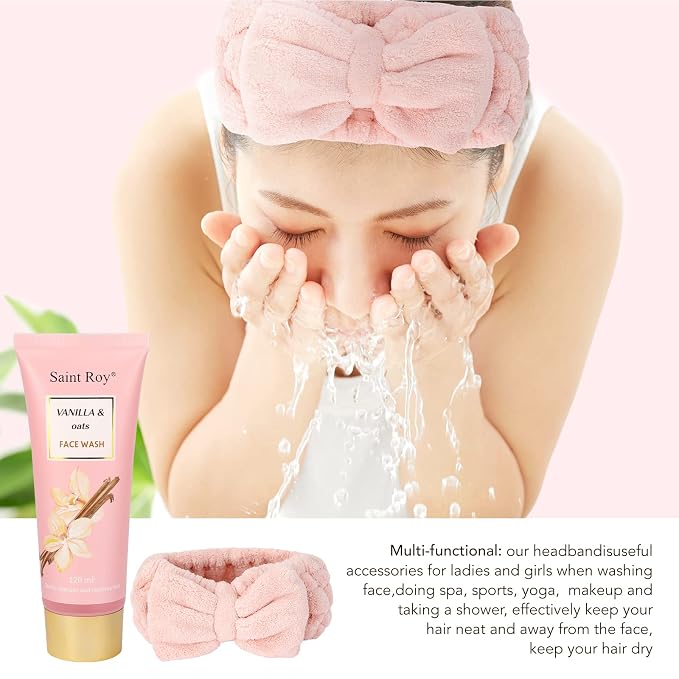 Bath & Body Gift Basket, Self-Care Relaxation Set Vanilla Oat for Women | 16Pcs Pink Gifts Basket for Women Enriched essential oil, Home Spa Body Oil, Diffuser, Shower spa kit Mom Pampering Kit