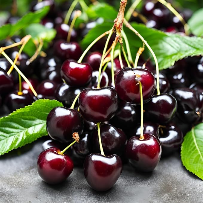 1OAK Cherry Candle - Soy Wax Scented Candles (Black Cherry) - Soy Candles for Home Scented - Long Burning Premium - Hand-Poured (7oz.)