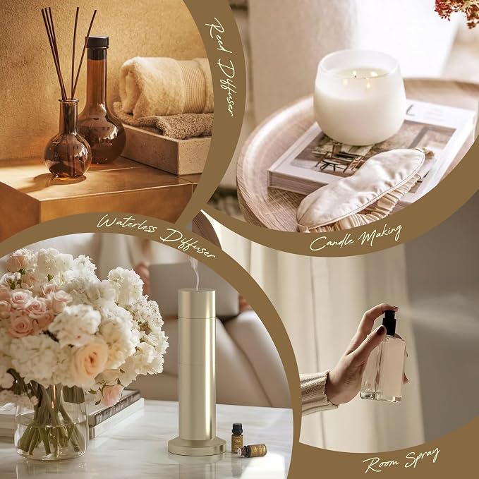 ARVIDSSON Hotel Diffuser Oils Gift Set - Hotel Essential Oils for Diffuser, Luxury Fragrance Oils Inspired by 5 Star Hotels Scent, Gift for Women and Men