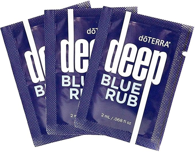 doTERRA Deep Blue Rub Sample Packets of 2-ml Each, 30-Packets Total