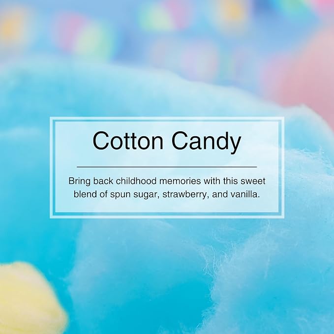 LITTLE TREES Car Air Freshener | Hanging Paper Tree for Home or Car | Cotton Candy | 3 Pack