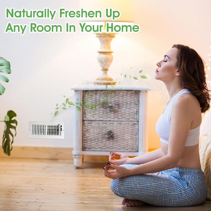 Whole Home Air Freshener | Custom Scent of Your Choosing | Passive Essential Oil Diffuser | Easier Placement Than HVAC Furnace Filter or AC | Adjustable House Freshener & Fragrance System