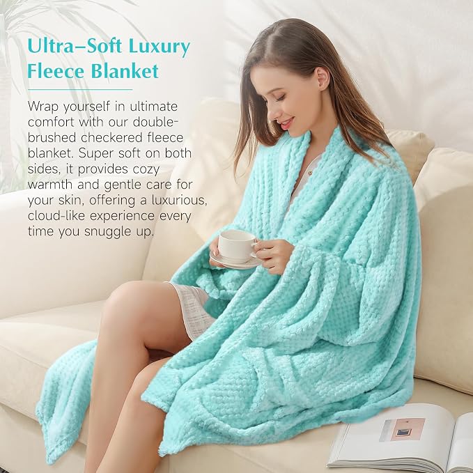 Suhctuptx Birthday Gifts for Women, Unique Self Care Gifts Get Well Soon Basket, Christmas Relaxing Spa Gift Care Package w/Flannel Blanket 40 oz Tumbler, for Mom Her Sister Friend