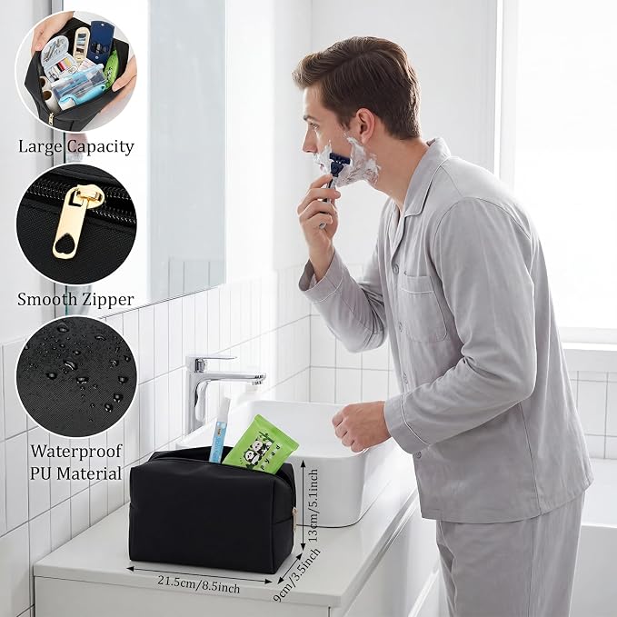 Groom Wedding Emergency Kit Men's Wedding Emergency Kit for Groom Wedding Day Survival Set Daily Travel Essential Items with Travel Toiletry Bag