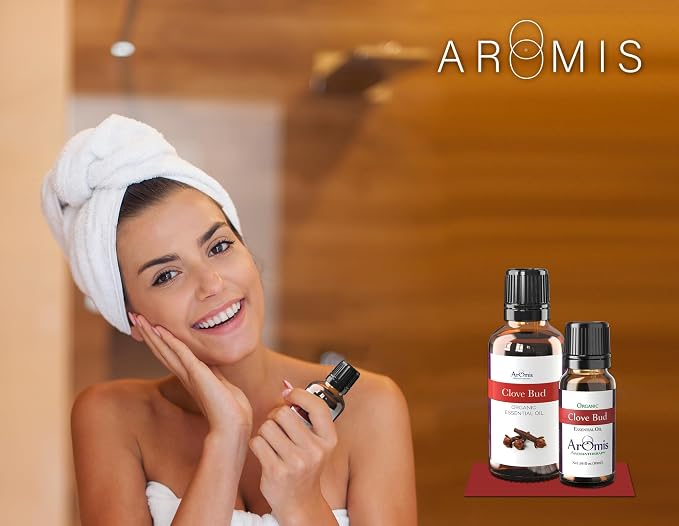 ArOmis Clove Bud Essential Oil - 100% Pure Therapeutic Grade - Undiluted, Premium Oil - 150 Micron Filtered, Perfect for Aromatherapy Diffusers (30ml / 1 fl oz)