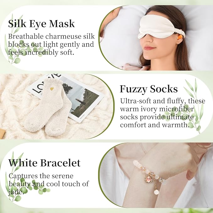 Birthday Gifts Basket for Women, 11 PCS Care Package with Luxury Blanket and Tumbler, Relaxing Spa Self Care Gifts Basket for After Surgery, Get Well Gifts for Women, Thinking of You Gifts for Her