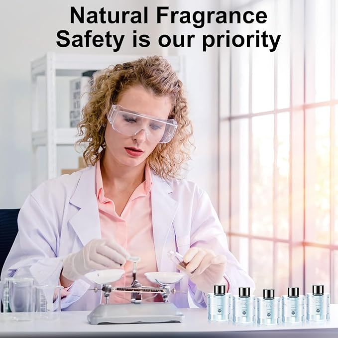 Amor Lyris 3.5OZ/100ml Large Car Air Freshener Refill, CO01/Dedicated Perfume Refill Air Fragrance Essential Oil Diffuser 6 Months Long Lasting, Car Scents Refill Made of Natural Plant Extracts, Ocean
