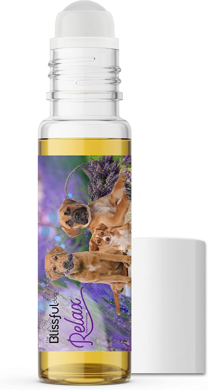 The Blissful Dog Mixed Breed Relax Roll-ON Aromatherapy for Dogs - Anxiety Relief for Dogs