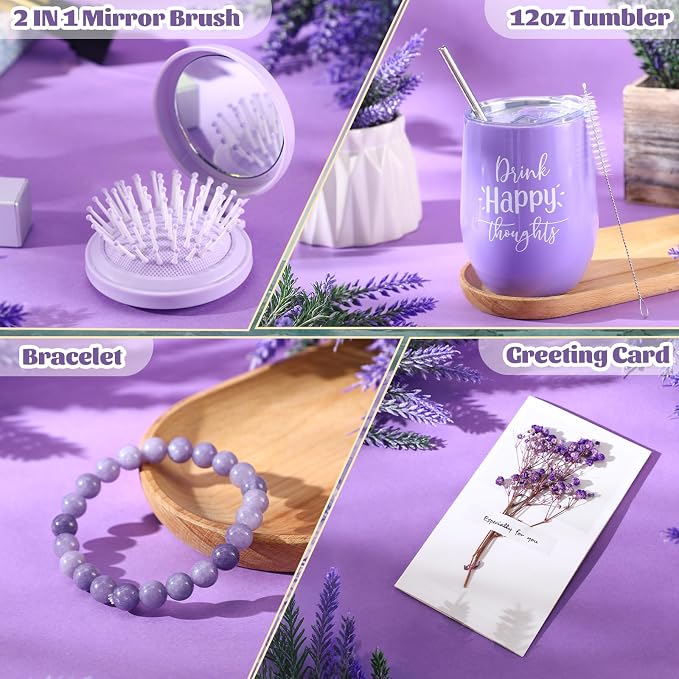11 Pcs Birthday Gift for Women Mother Gifts Set Spa Gift Baskets for Women Get Well Care Package for Mom Her Wife Friend