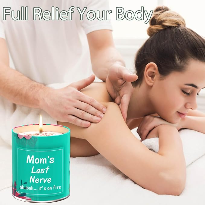 Birthday Gifts for Mom Mothers Day Gift for Moms from Daughter Son Kids Presents for Christmas Valentines Day Great ldeas Funny Unique New Mother Thanksgiving Adoptive 9oz Scented Candle